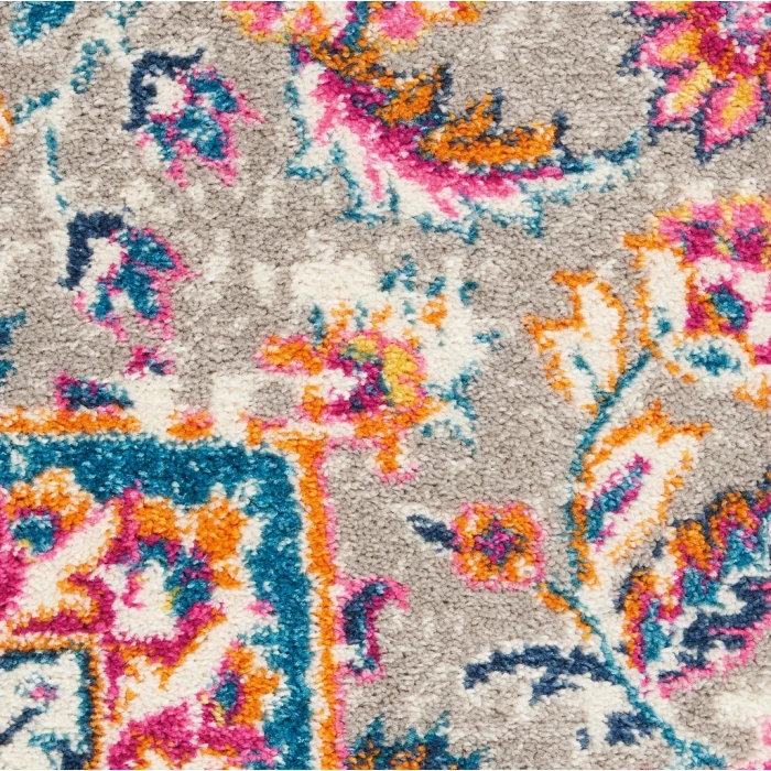 Nourison Passion Runner Area Rug PSN22-Grey/Multi