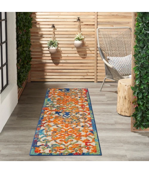 Nourison Aloha Runner Area Rug ALH21-Multicolor