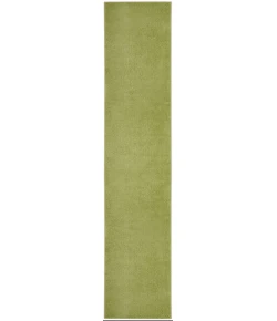 Nourison Home Nourison Essentials NRE01 Green 2 ft. 2 in. X 18 ft. Area Rug