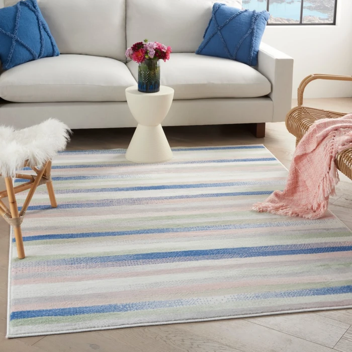 Nourison Whimsicle Area Rug WHS12-Ivory Multicolor