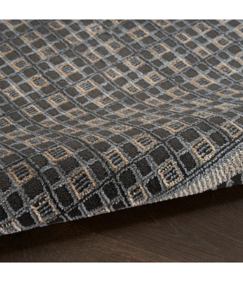 Nourison Home Nordic Black Taupe NRC03 5 ft. X 7 ft. Rectangle Rug