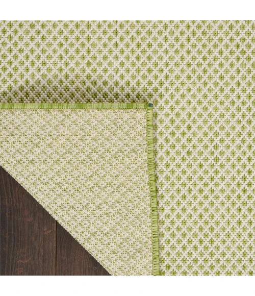 Nourison Courtyard Area Rug COU01-Ivory Green