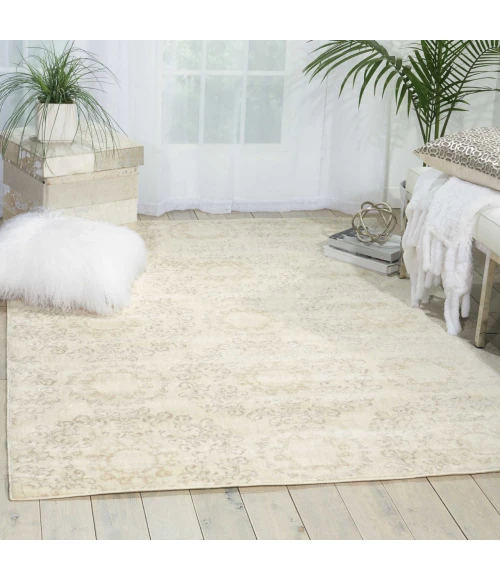 Nourison Home Tranquility Ivory TNQ03 3ft.9in. x 5ft.9in. Rect. Rug