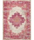 Nourison Passion Area Rug PSN03-Ivory/Fuchsia