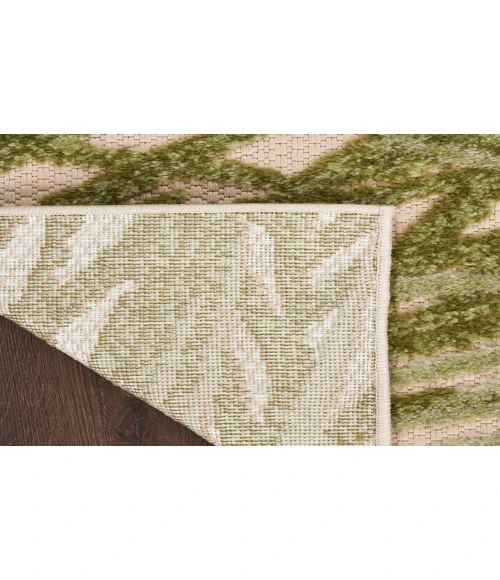 Nourison Aloha Ivory Green ALH41 10 ft. X 14 ft. Rectangle Rug