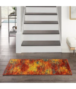 Nourison Home Nourison Essentials NRE06 Flame 2 ft. X 4 ft. Area Rug
