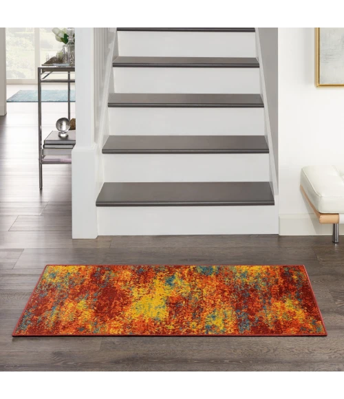 Nourison Home Nourison Essentials Flame NRE06 2 ft. X 4 ft. Rectangle Rug