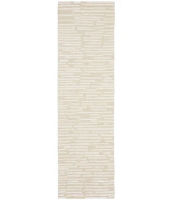 Calvin Klein CK010 Linear LNR01 Ivory 2 ft. 3 in. X 8 ft. Area Rug