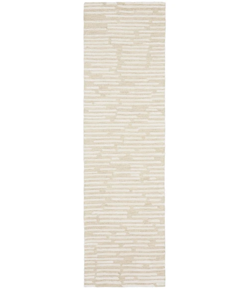 Calvin Klein Linear Area Rug LNR01 Ivory