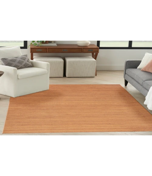 Nourison Washable Essentials Copper WAE01 5 ft. 3 in. X 7 ft. 3 in. Rectangle Rug