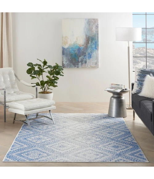 Nourison Whimsicle Area Rug WHS17-Ivory Blue