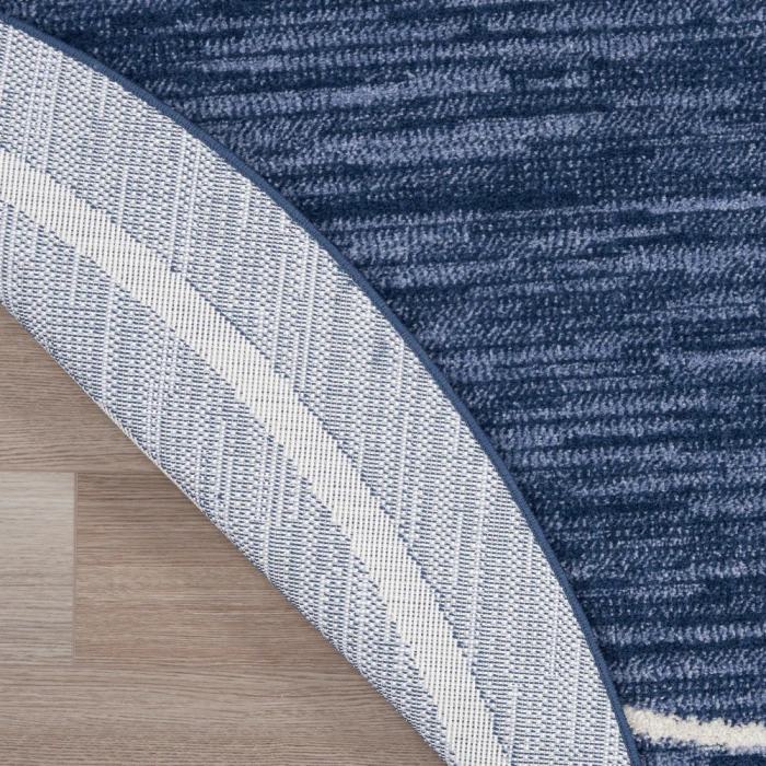 Nourison Nourison Essentials Area Rug NRE02 Navy/Ivory