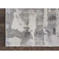Nourison Prismatic Area Rug PRS12 Silver Grey 2'3" x 3'