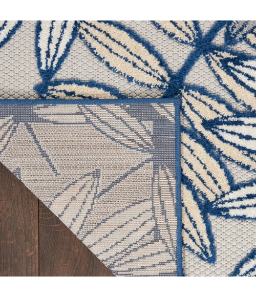 Nourison Aloha Area Rug ALH18-Ivory/Navy
