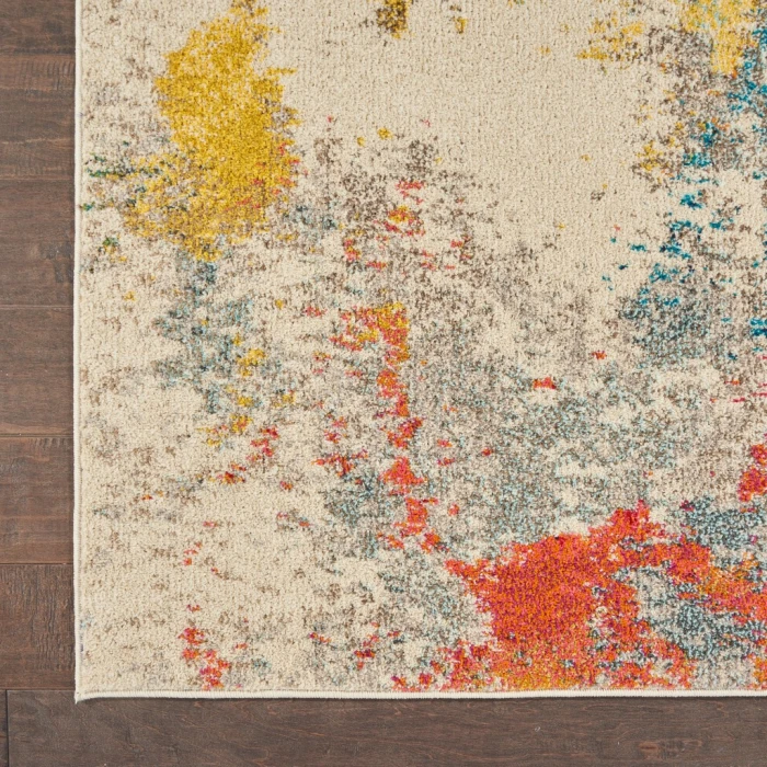 Nourison Celestial Area Rug CES12-Ivory/Multicolor