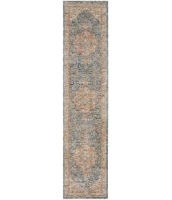 Nourison Home Sahar SHR06 Ivory Blue 2 ft. 3 in. X 10 ft. 2 in. Area Rug
