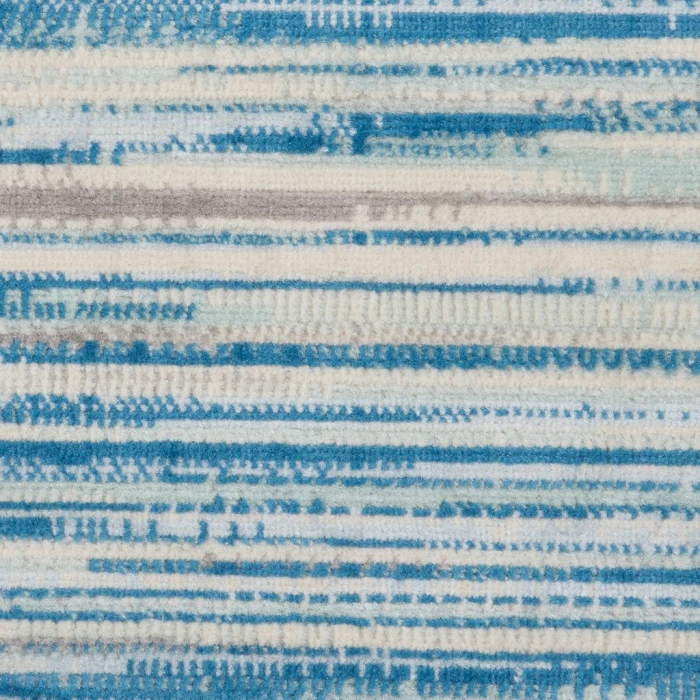 Nourison Jubilant Round Area Rug JUB04-Blue