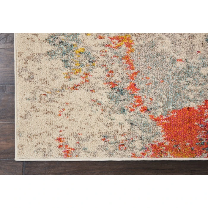 Nourison Celestial Area Rug CES12-Ivory/Multicolor