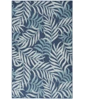 Nourison Garden Oasis Navy GOA01 6 ft. X 9 ft. Rectangle Rug