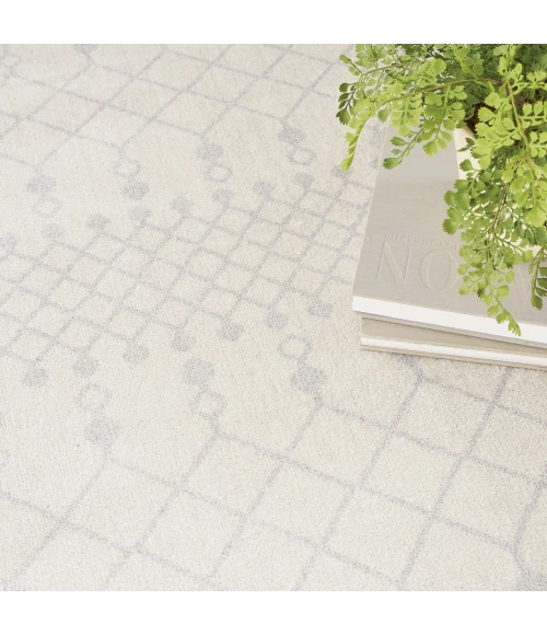 Nourison Astra Machine Washable Area Rug ASW10 Ivory