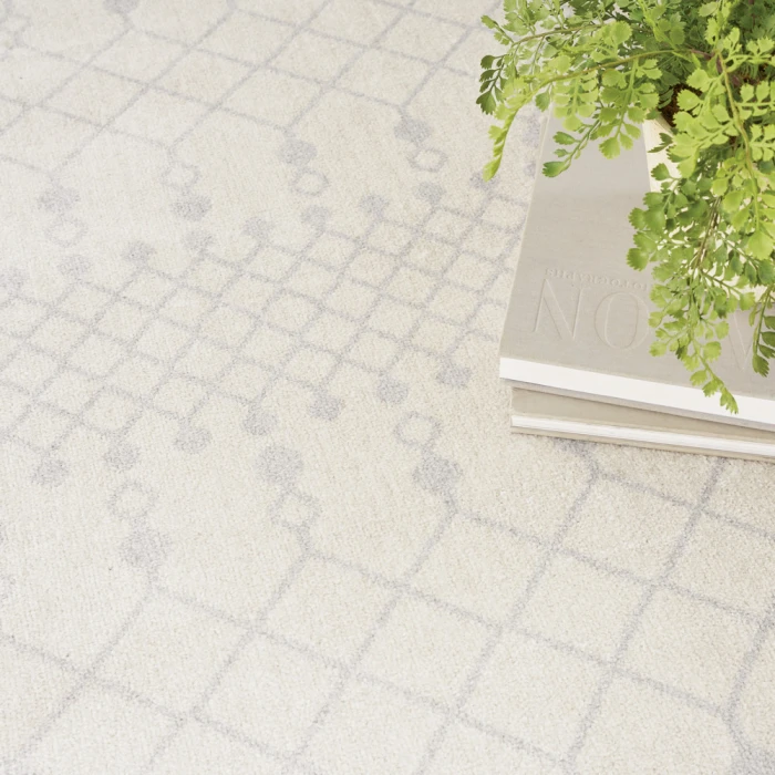 Nourison Astra Machine Washable Area Rug ASW10 Ivory