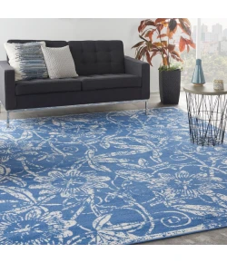 Nourison Home Whimsicle WHS05 Blue 7 ft. X 10 ft. Area Rug