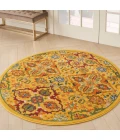 Nourison Allur Area Rug ALR03 Yellow Multicolor
