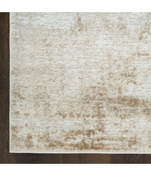 Nourison Dekor Ivory Taupe DEK07 7 ft. 10 in. X 9 ft. 10 in. Rect. Rug