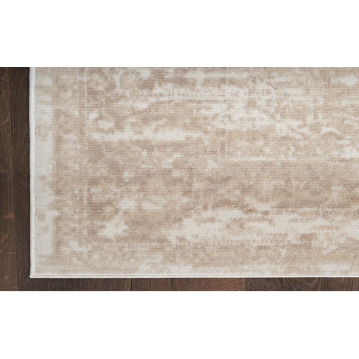 Nourison Grafix Ivory Beige GRF14 2 ft. 3 in. X 12 ft. Rectangle Rug
