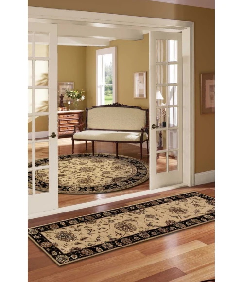 Nourison 2000 Round Area Rug 2207-Beige