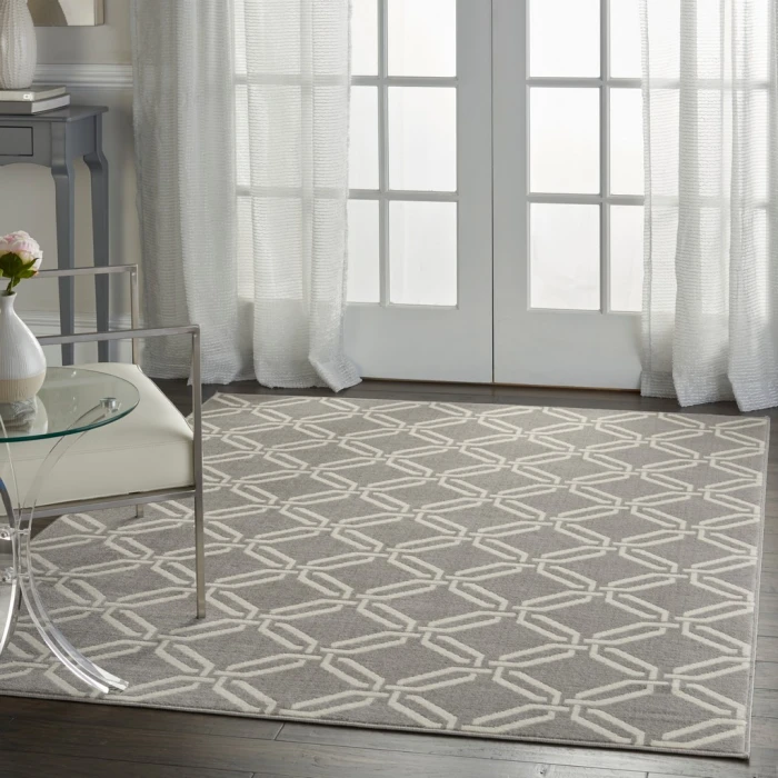 Nourison Jubilant Area Rug JUB17-Grey