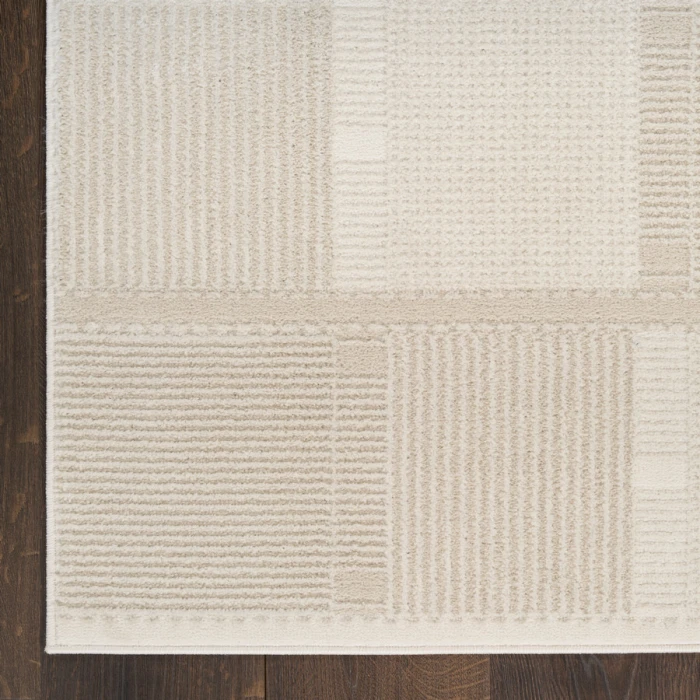 Nourison Home Nordic Ivory Beige NRC09 5 ft. X 7 ft. Rectangle Rug