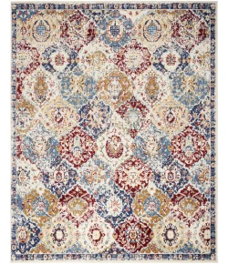 Nourison Home Grafix GRF31 Blue Multicolor 6 ft. X 9 ft. Area Rug