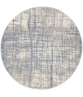 Calvin Klein Rush Area Rug CK950 Ivory Blue