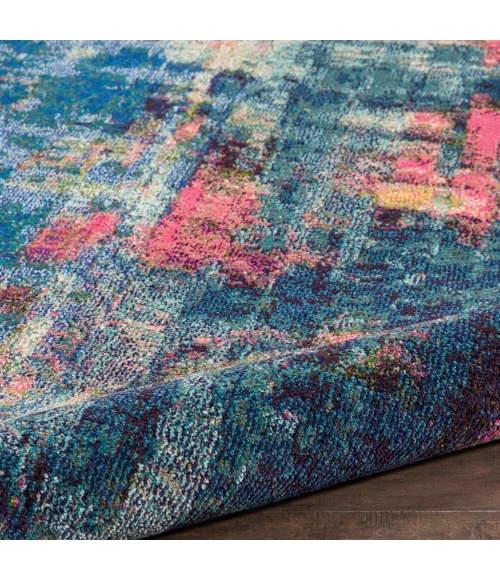 Nourison Celestial Area Rug CES09-Blue/Yellow