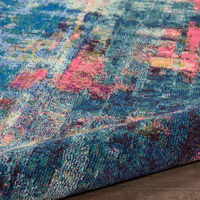 Nourison Celestial Area Rug CES09-Blue/Yellow