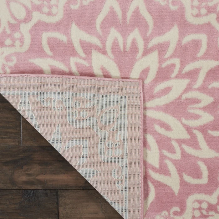 Nourison Jubilant Area Rug JUB06-Ivory/Pink
