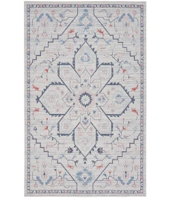 Nourison Home New Concept Washables SR110 Ivory Blue 9 ft. 2 in. X 12 ft. Area Rug