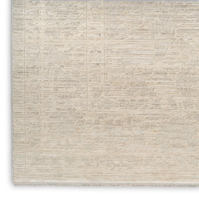 Nourison Shadows Ivory Grey SHW03 6 ft. X 9 ft. Rect. Rug