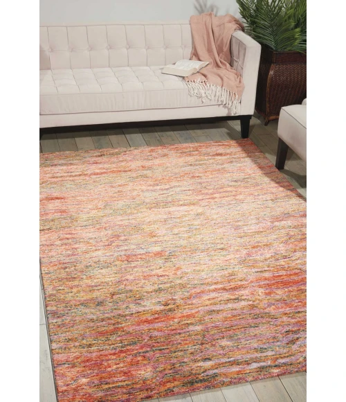 Nourison Gemstone Area Rug GEM01-Fire Opal