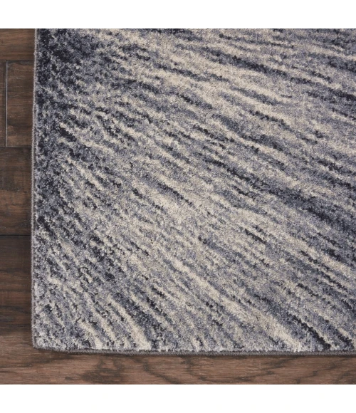 Kathy Ireland Moroccan Celebration Area Rug KI389-Blue/Grey