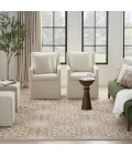 Nourison Jubilant Taupe JUB06 9 ft. X 12 ft. Rect. Rug