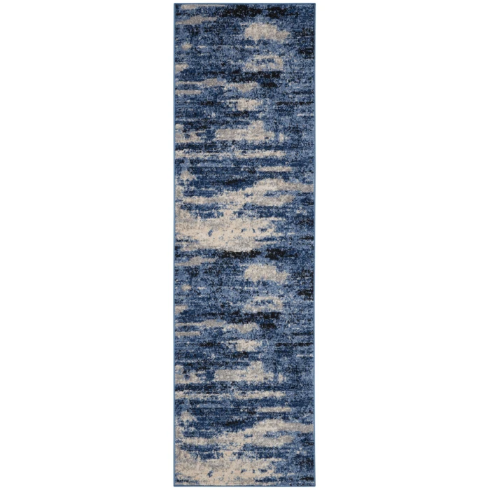 Calvin Klein River Flow Area Rug RFV01 Blue/Grey