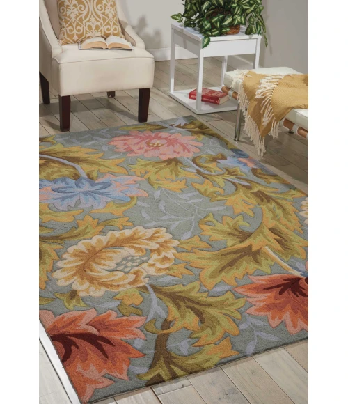 Nourison Home Fantasy Blue FA22 8ft. x 10ft.6in. Rect. Rug