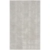 Calvin Klein Surfaces SFC01 Silver Grey 7 ft. 10 in. X 9 ft. 10 in. Area Rug
