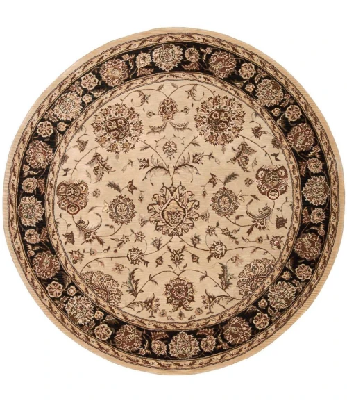 Nourison 2000 Round Area Rug 2207-Beige