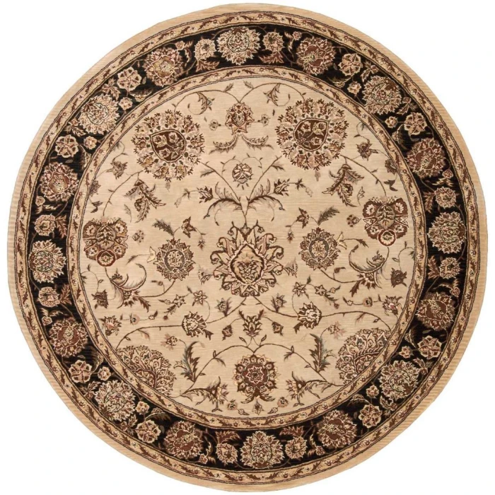 Nourison 2000 Round Area Rug 2207-Beige
