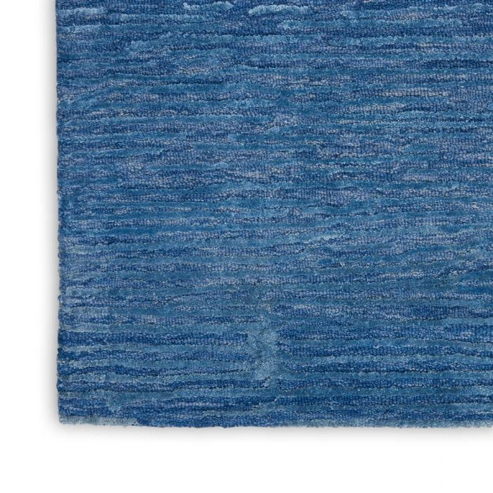 Calvin Klein Linear Area Rug LNR01 Blue