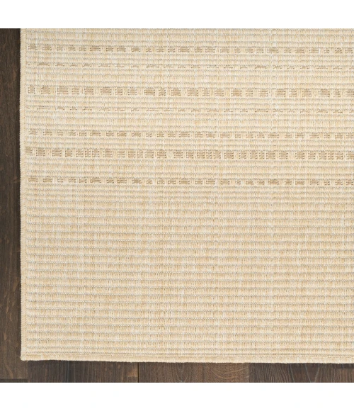 Nourison Tulum Cream TLM01 6 ft. X 9 ft. Rect. Rug