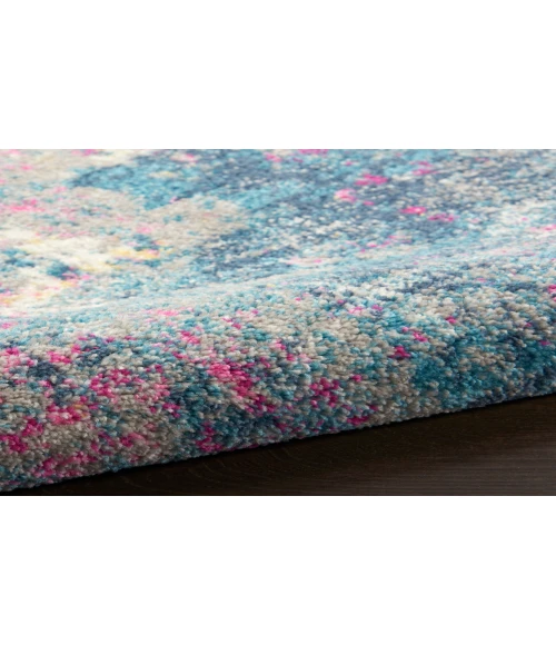 Nourison Passion Ivory Multicolor PSN36 6 ft. X 9 ft. Oval Rug